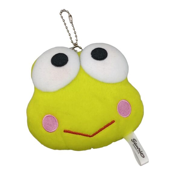 Sanrio KEROPPI MASCOT plush keychain bag charm hello kitty purse decor - Picture 1 of 7